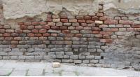 Photo Texture of Damaged Wall Brick 0005